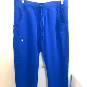 Figs W Kade Cargo Pants Petite Deep Royal M